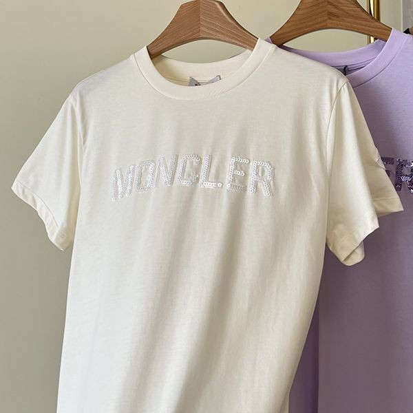 新色☆希少 モンクレール 偽物 ロゴ胸に刺繍Tシャツ 選べる3色 moz86999